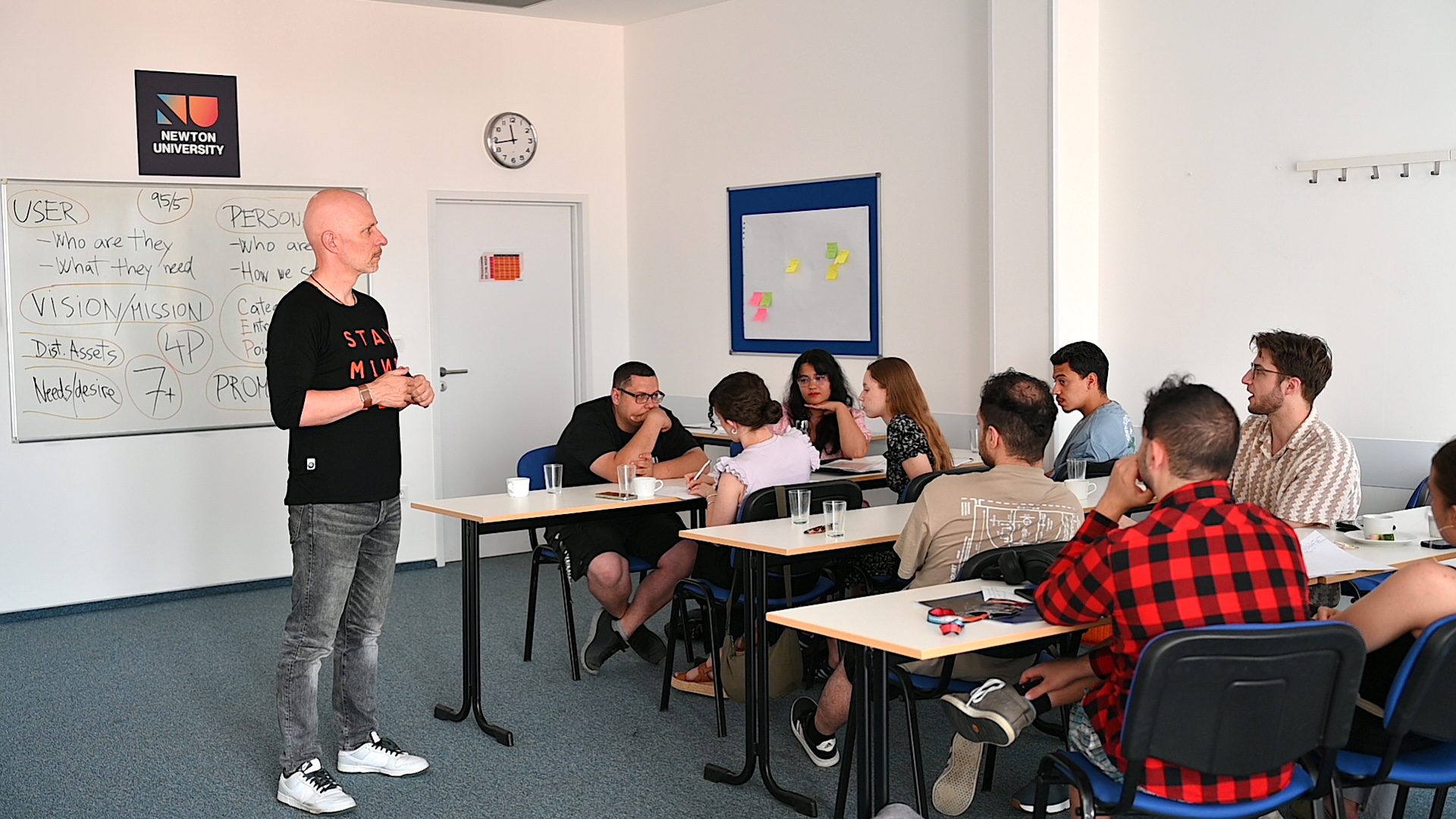 Sebastian Fischer na Erasmus+ BIP v Pragi