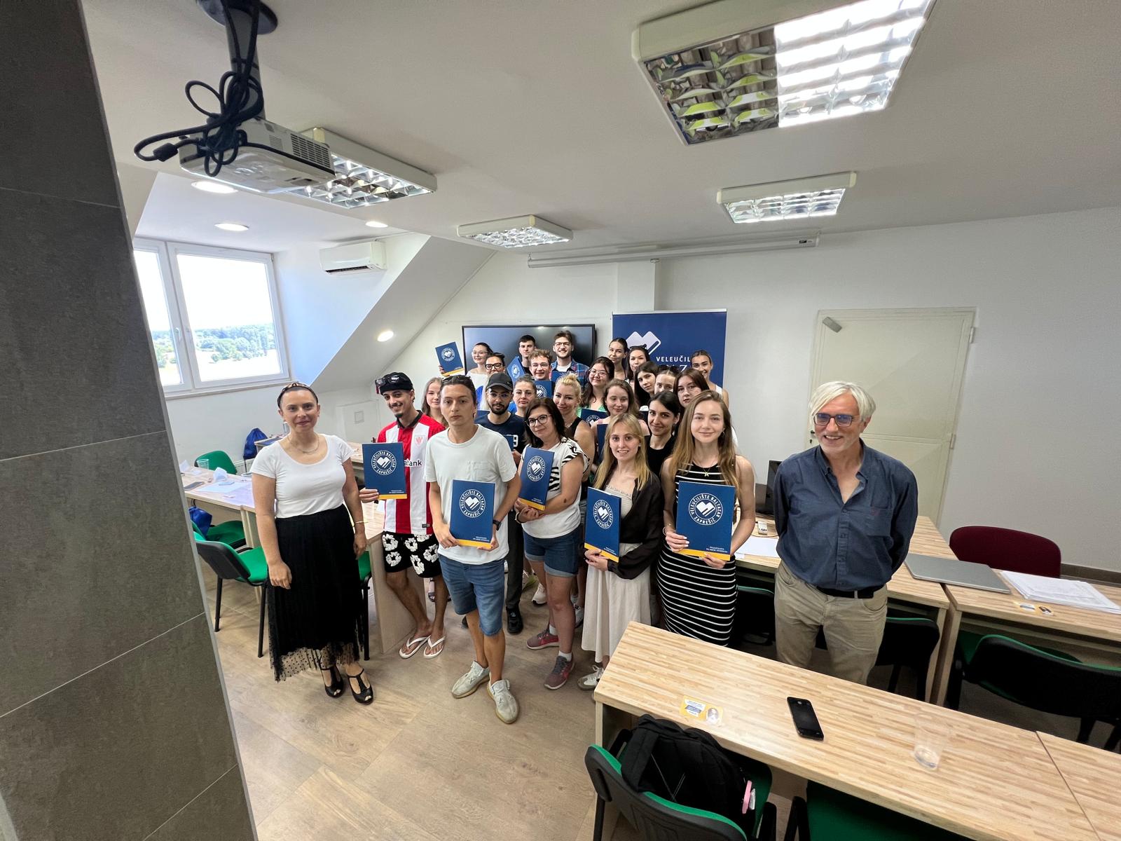 Sebastian Fischer FUDŠ na Erasmus+ BIP Leaders for Tomorrow poletni šoli v Zaprešiću